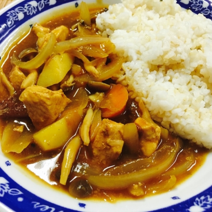 ローカロリー チキンきのこ野菜カレー レシピ 作り方 By たかまさ 楽天レシピ ローカロリー チキンきのこ野菜カレー レシピ 作り方 By たかまさ 楽天レシピ